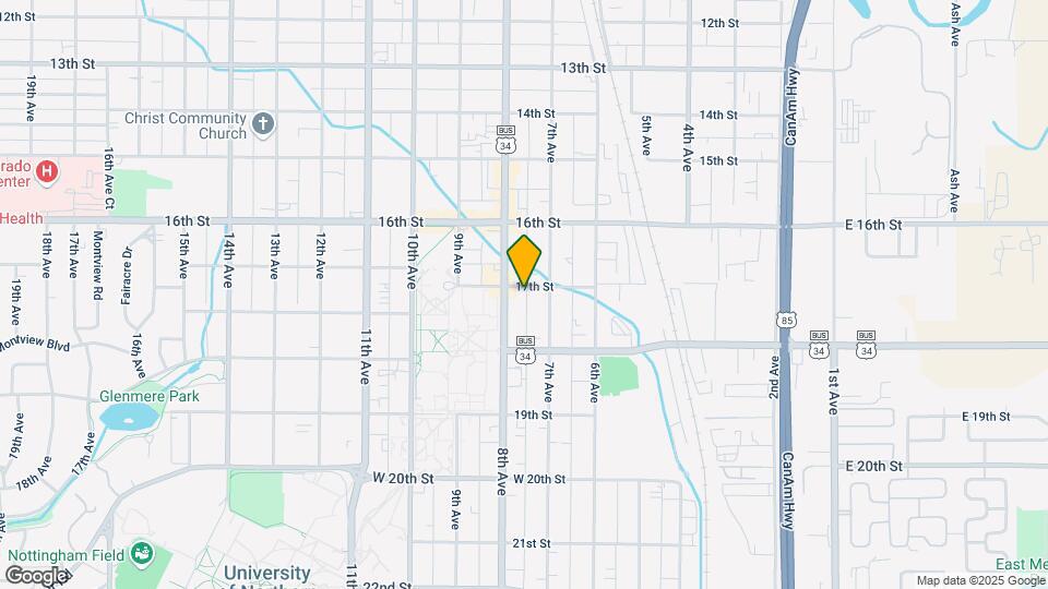 718 17th St Map and Location Details