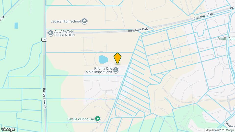 10607 SW Orana Dr Mapa y Detalles de la Ubicación