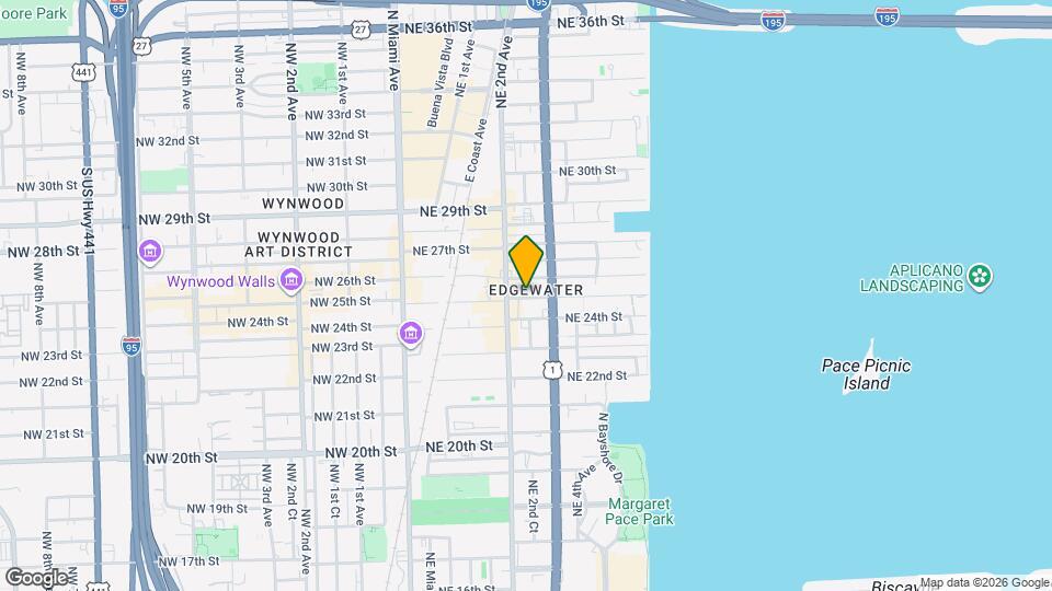 229 NE 25th St Map and Location Details