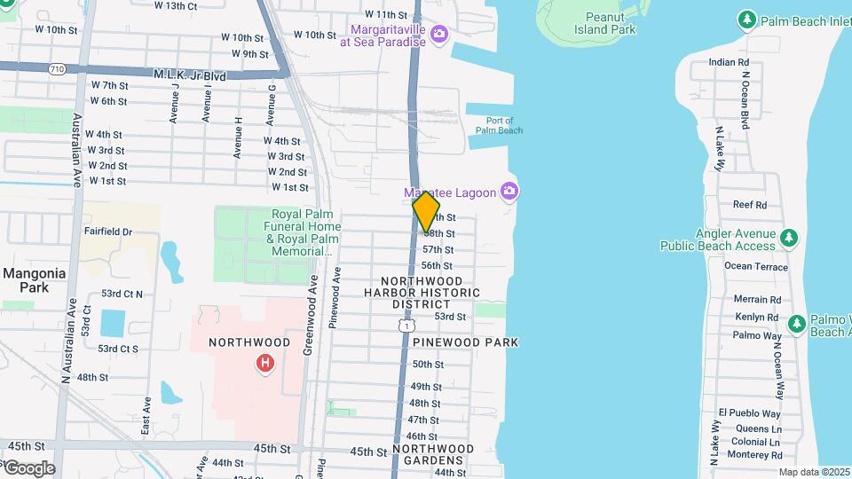 528 58th St Map and Location Details