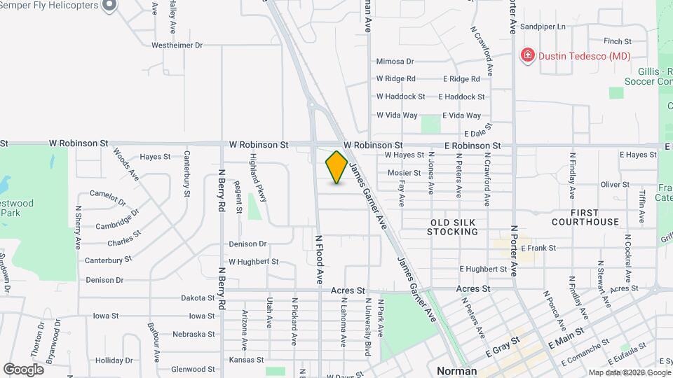 409 W Himes St Map and Location Details