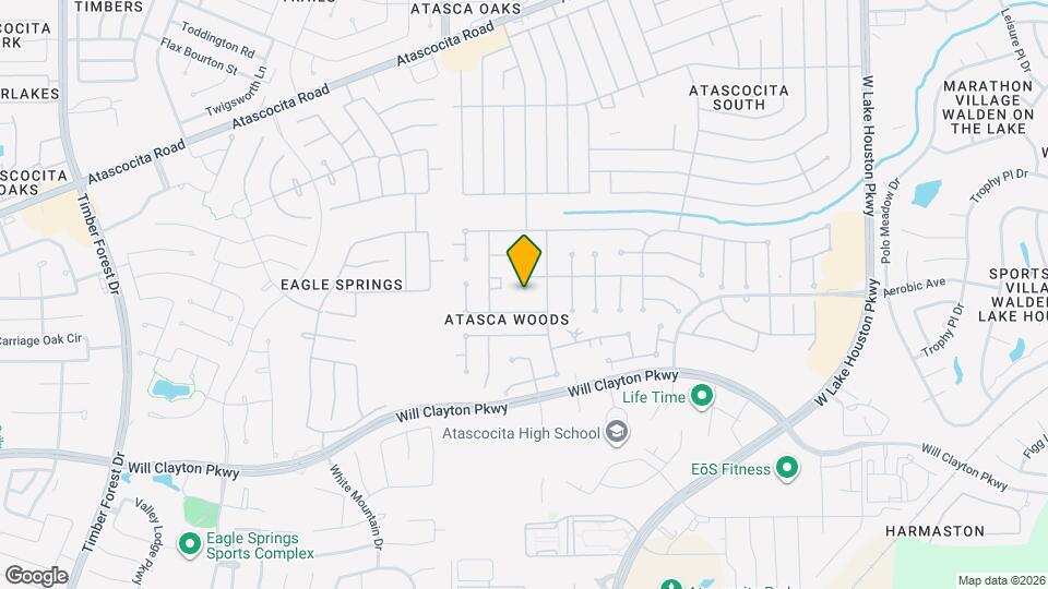 7002 Winter Blossom Dr Map and Location Details