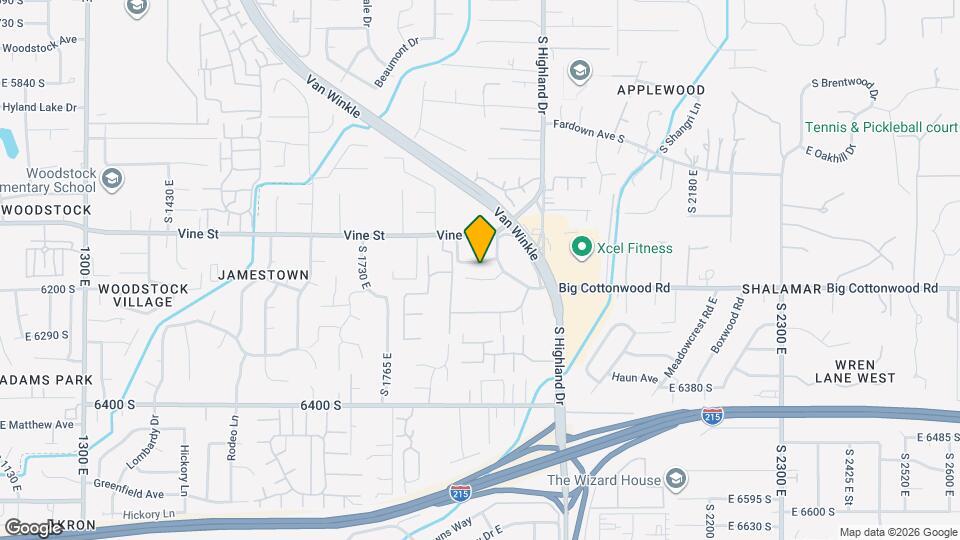 1885 E Jeremy Ct Map and Location Details