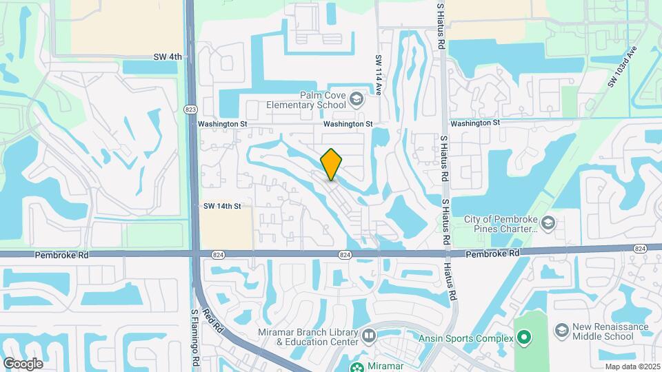 11710 SW 13th Ct Map and Location Details