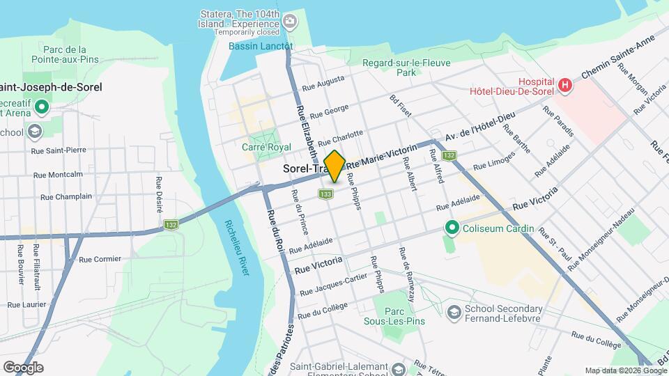 101 Provost Rue Map and Location Details