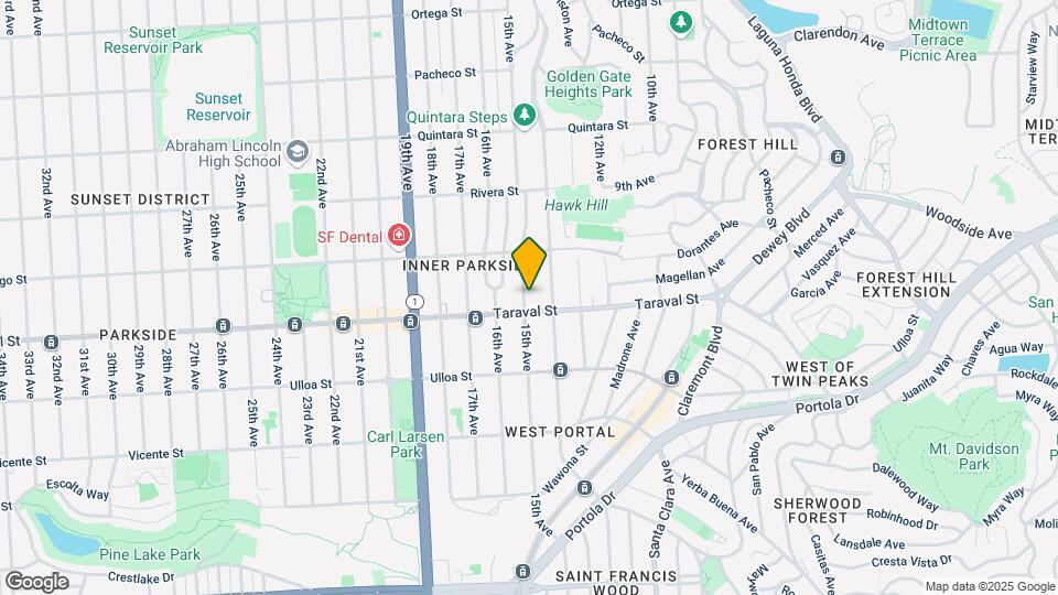 2376-2378 15th Ave Mapa y Detalles de la Ubicación
