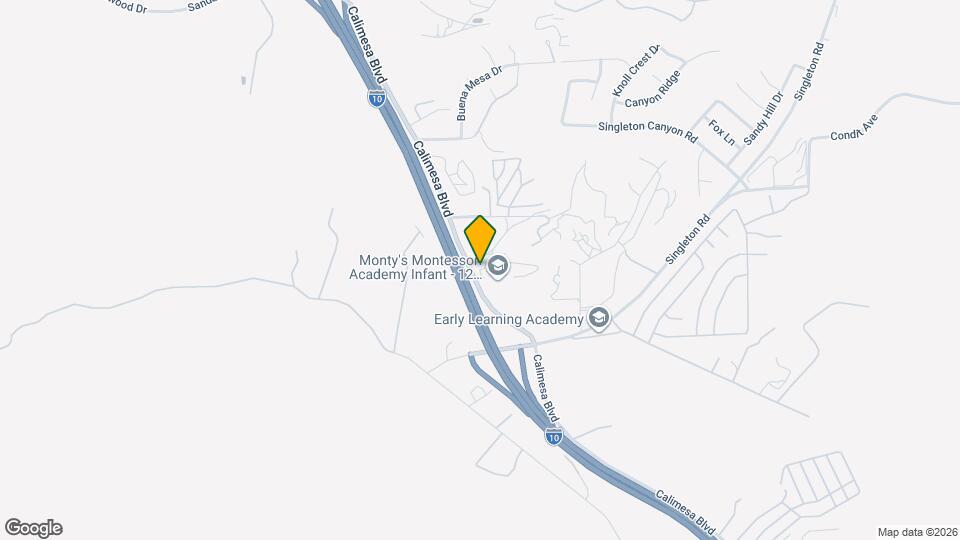 9530 Calimesa Blvd Map and Location Details