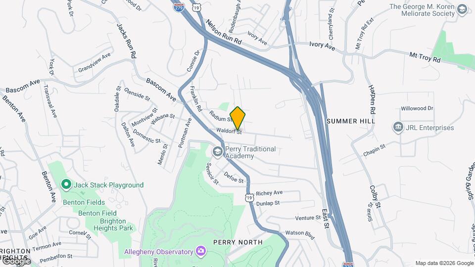 57 Waldorf St Map and Location Details