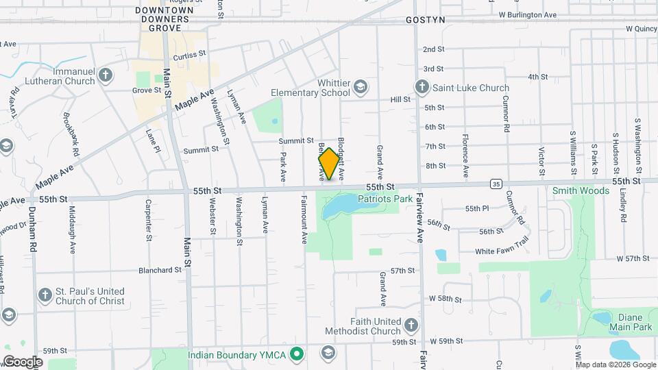 5441 Benton Ave Mapa y Detalles de la Ubicación