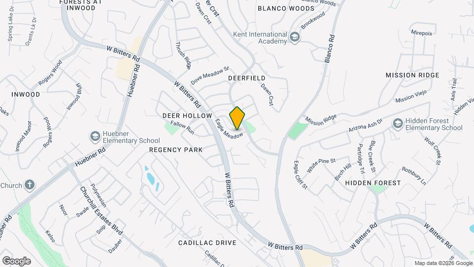 1718 Eagle Meadow Map and Location Details