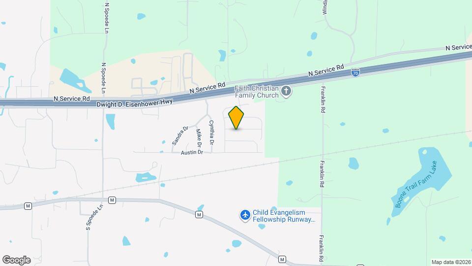 728 Courtshire Crossing Mapa y Detalles de la Ubicación