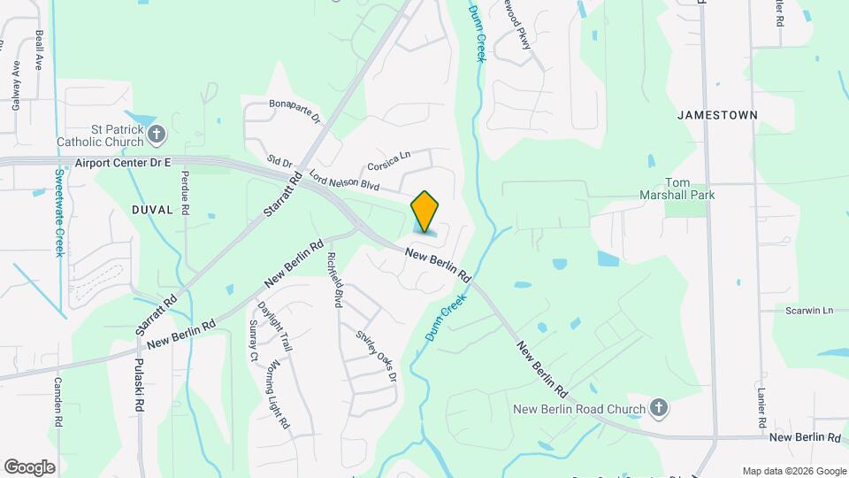 12766 Dunns View Dr Mapa y Detalles de la Ubicación