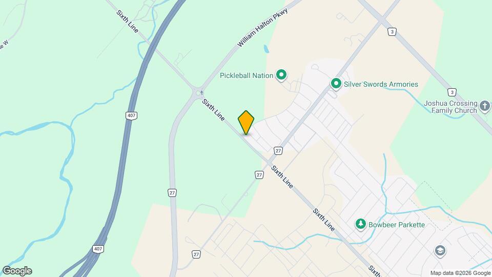 4061 Sixth Line Map and Location Details