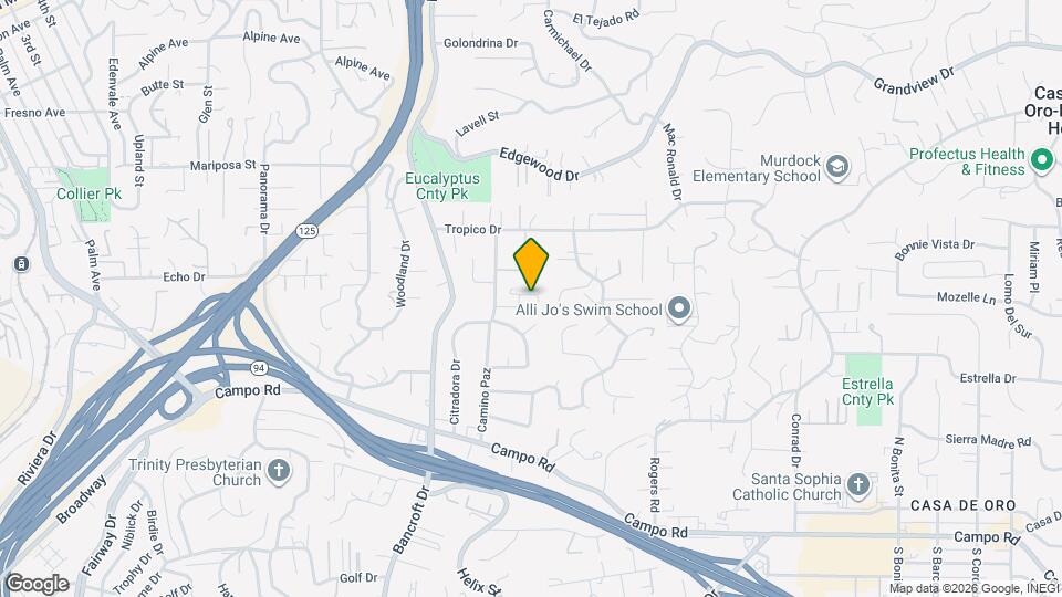 9235 Camino Paz Ln Map and Location Details