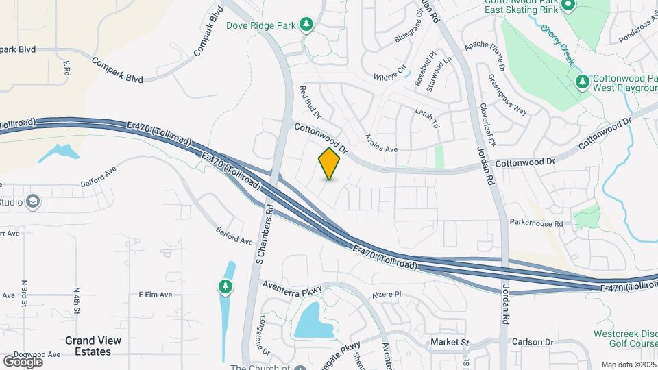 8990 Birch Run Dr Map and Location Details