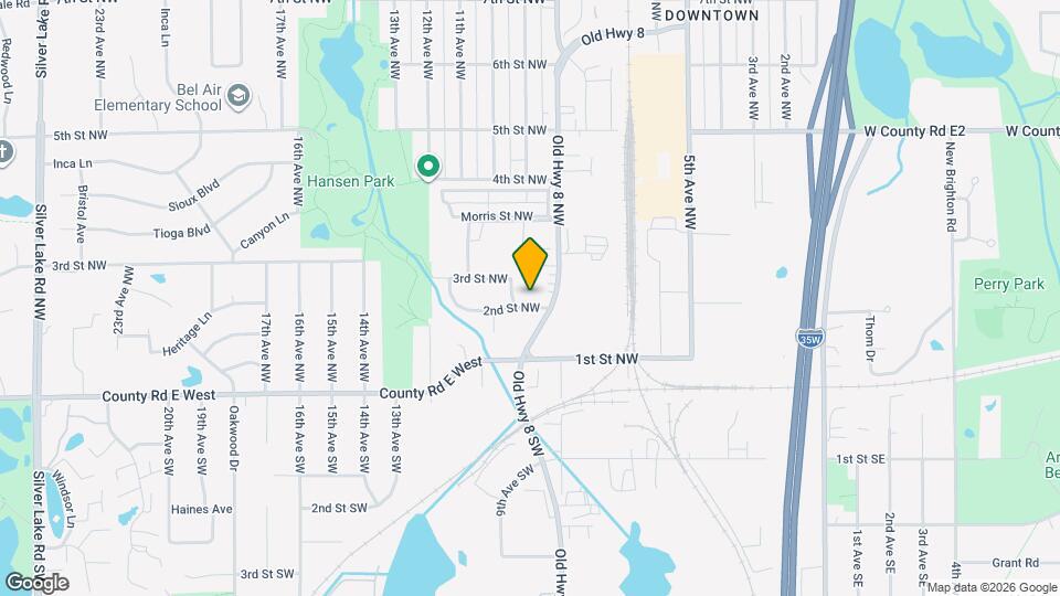 880 2nd St NW Map and Location Details
