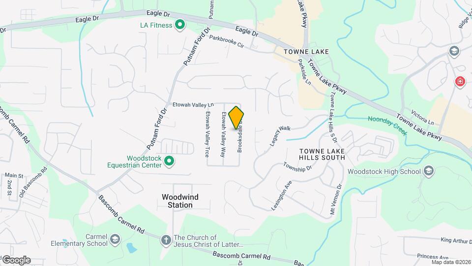 520 Brooksdale Dr Map and Location Details