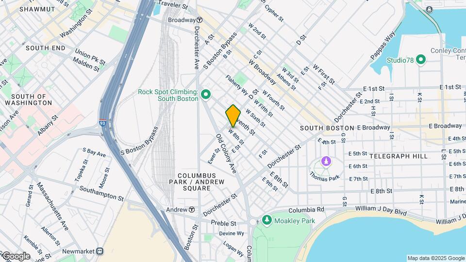 120 W 8th St, Unit 2 Map and Location Details