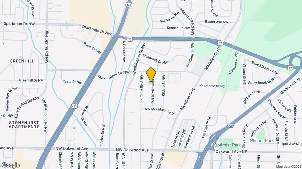 406 Wind Ave NW Map and Location Details