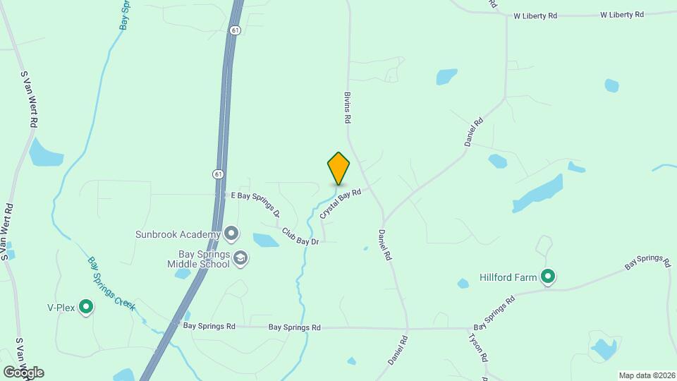 756 Crystal Bay Rd Map and Location Details