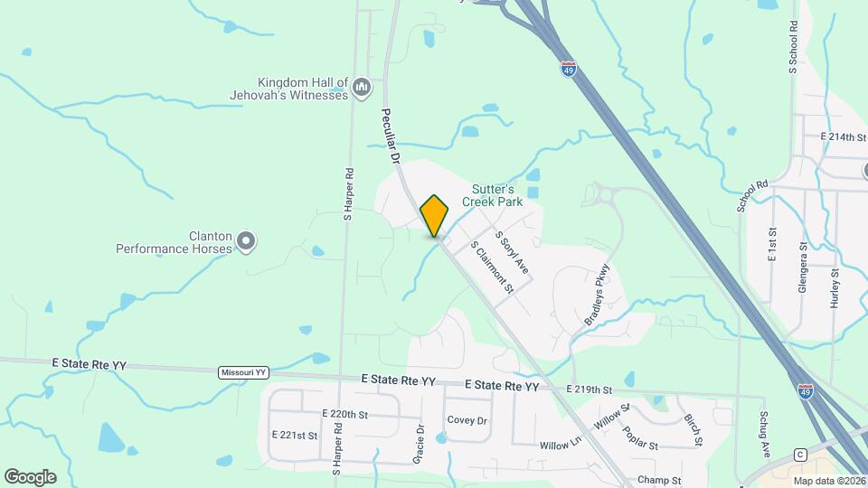 21611 Westover Ct Map and Location Details