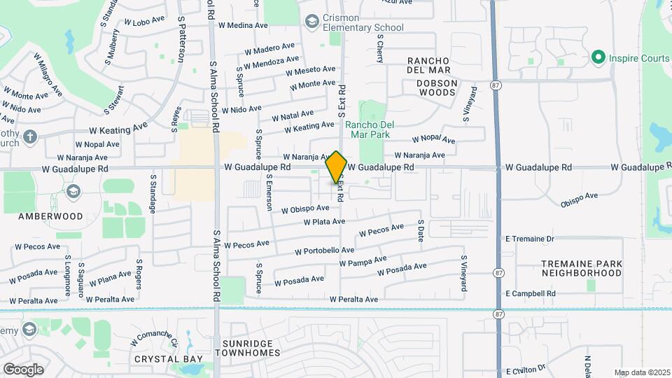 2834 S Ext Rd Map and Location Details