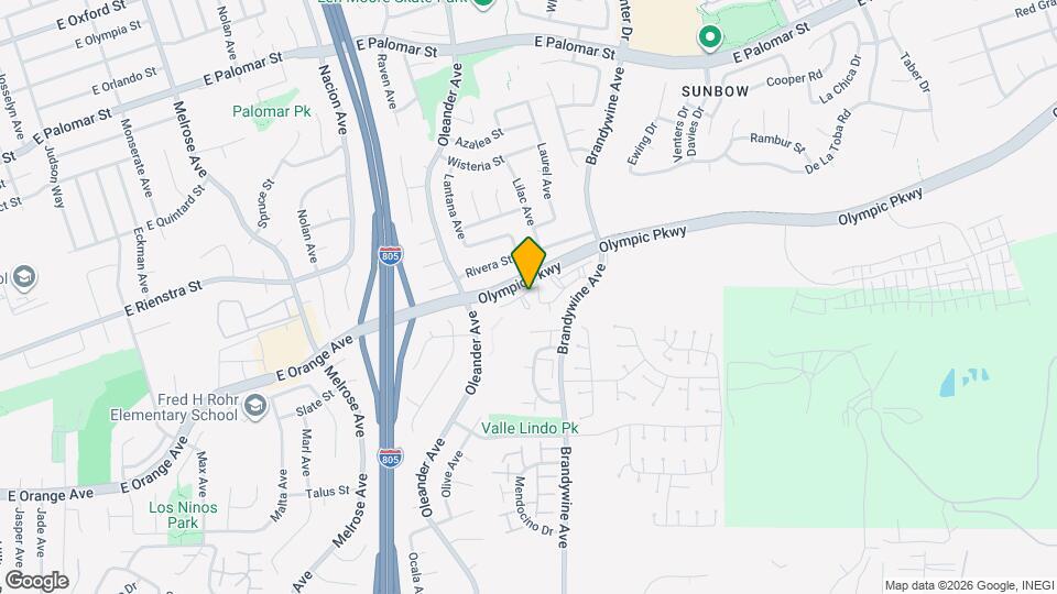 543 Georgetown Pl Map and Location Details