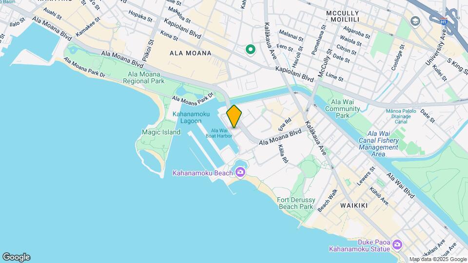 1765 Ala Moana Blvd, Unit 692 Map and Location Details