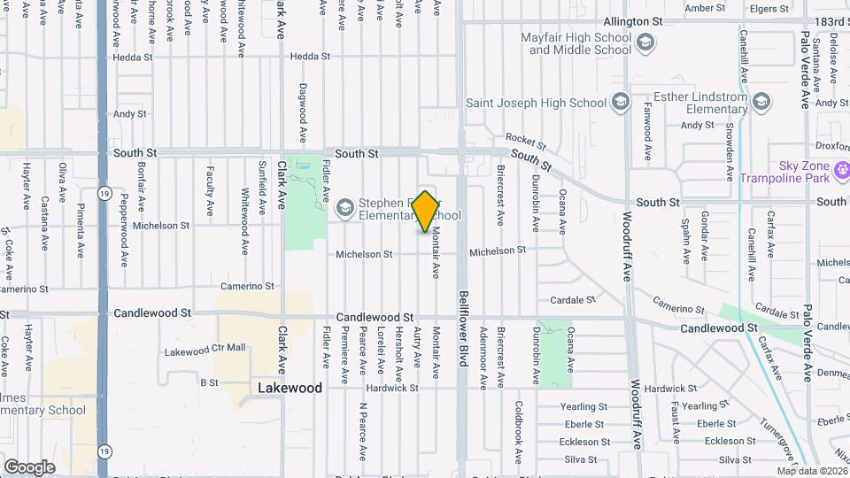 5518 Autry Ave Map and Location Details