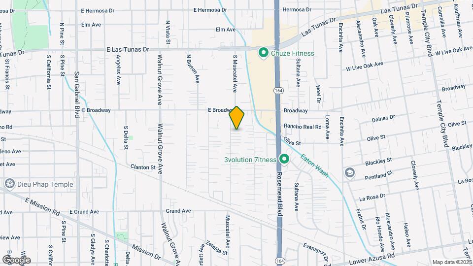 5330-5336 N Muscatel Ave Map and Location Details