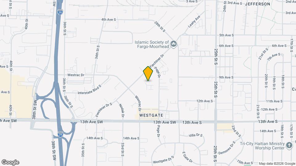 7215 30th St S Map and Location Details