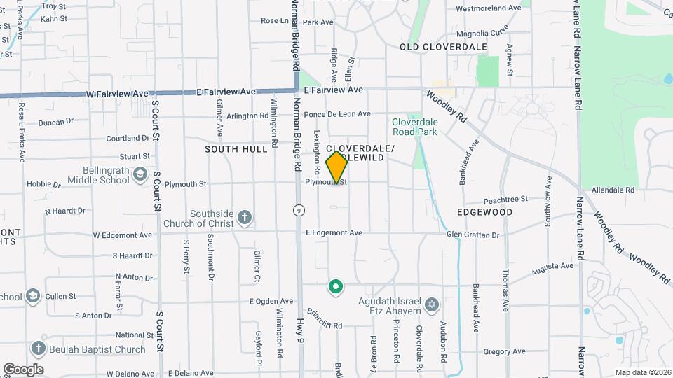 640 Plymouth St Map and Location Details