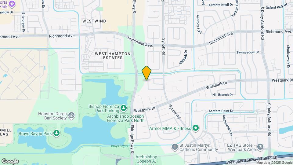3206 Hazy Park Dr Map and Location Details