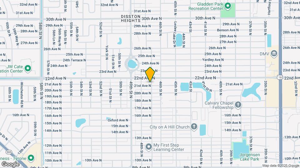 2100 47th St N Mapa y Detalles de la Ubicación