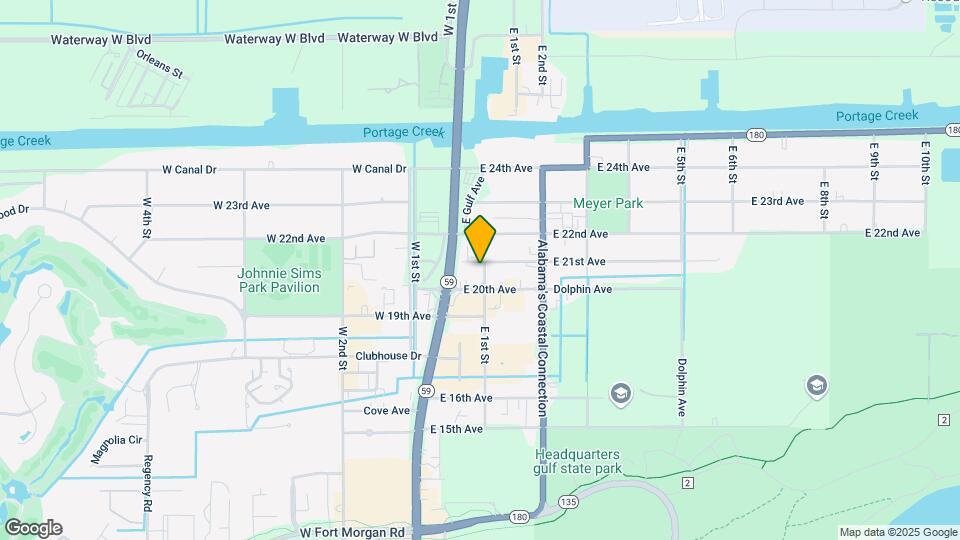 2107 E 1st St Map and Location Details