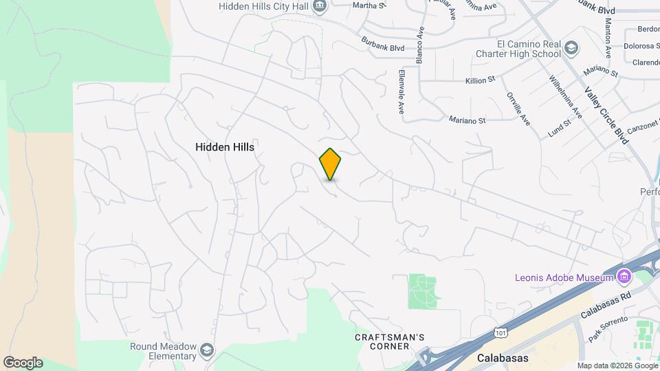 5757 Hoback Glen Rd Map and Location Details