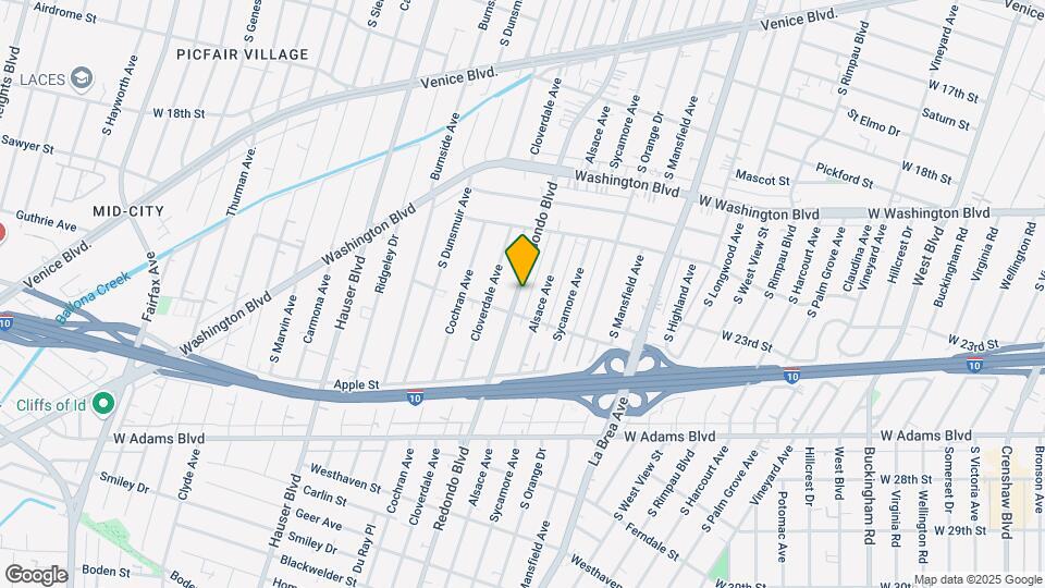 2226 Redondo Blvd Map and Location Details