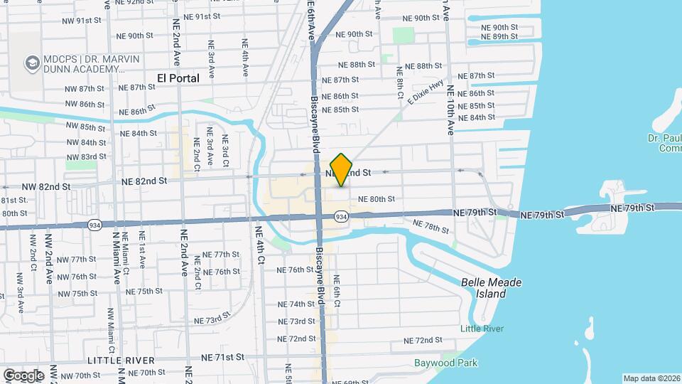 680 NE 81st St Map and Location Details
