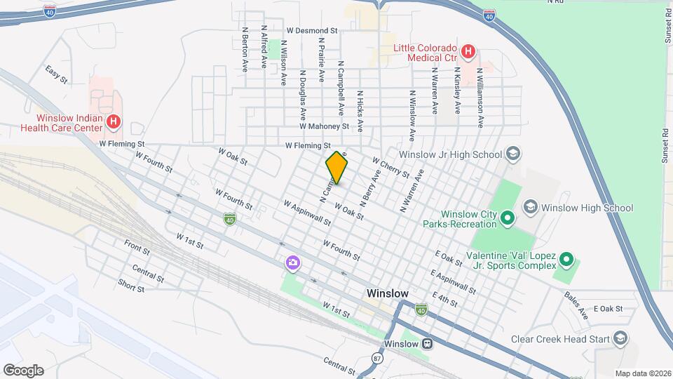515 W Maple St Mapa y Detalles de la Ubicación