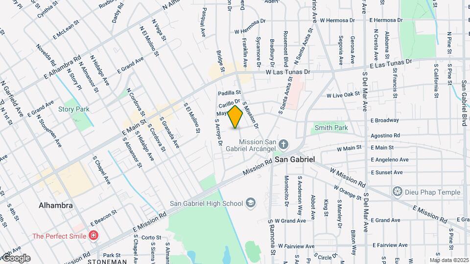 301 S San Marcos St Map and Location Details