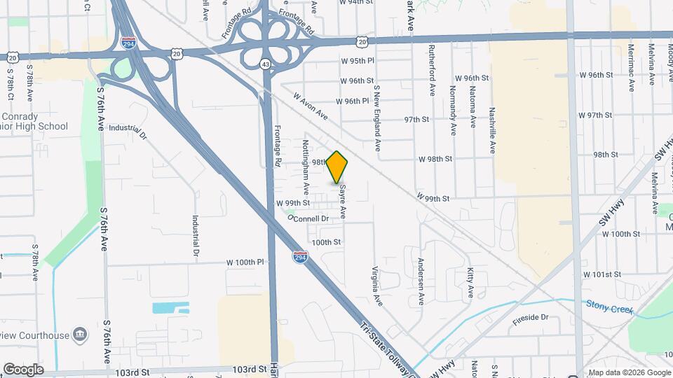 9830 Sayre Ave Map and Location Details