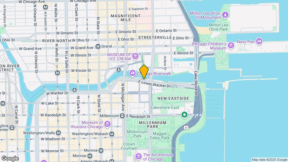 240 E Wacker Dr Mapa y Detalles de la Ubicación