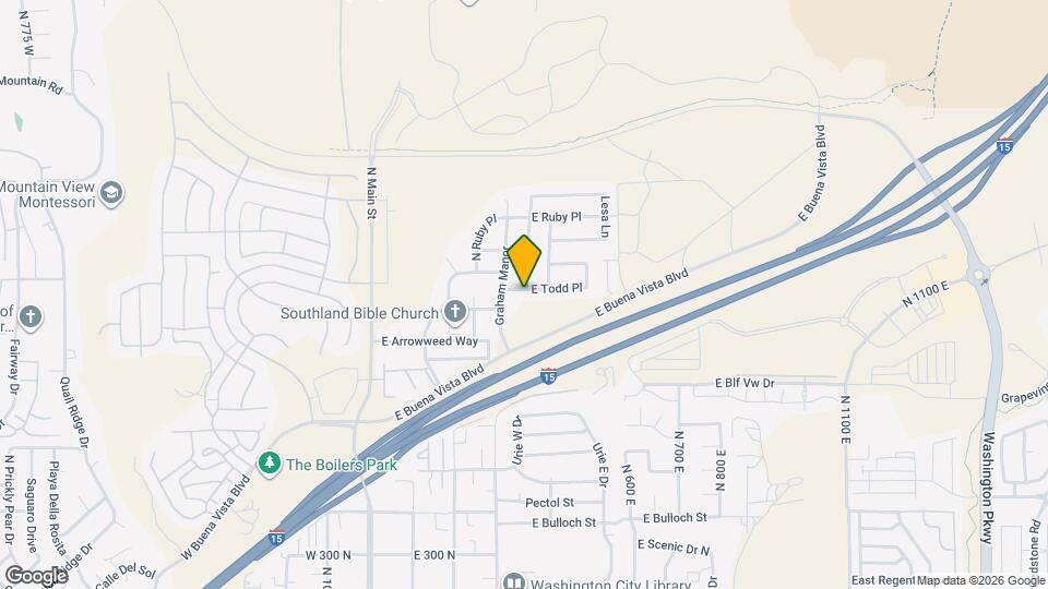 364 E Todd Pl Map and Location Details