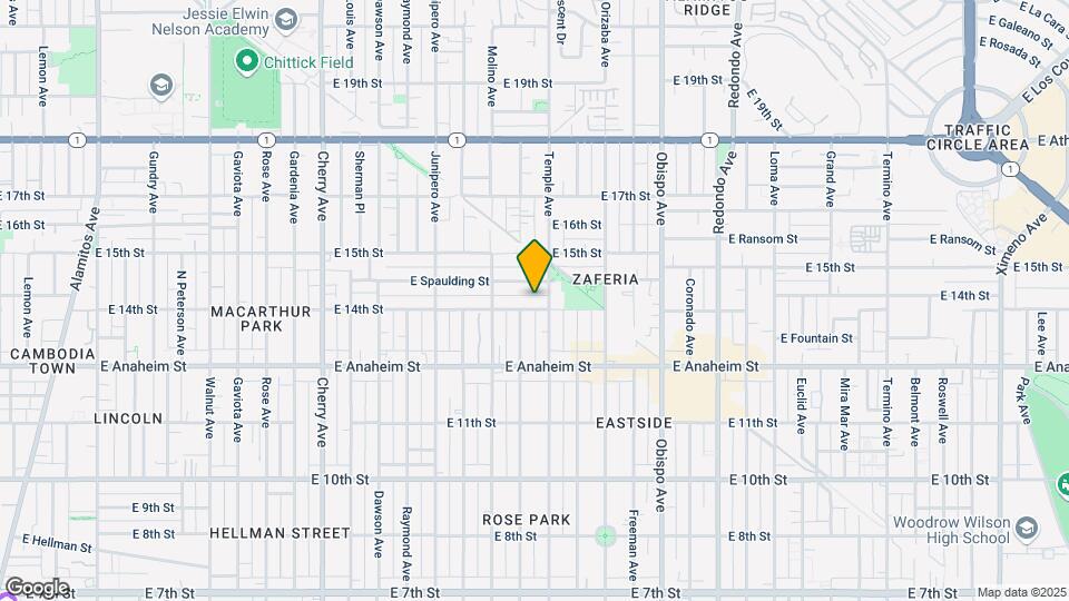 2751 E 14th St Map and Location Details