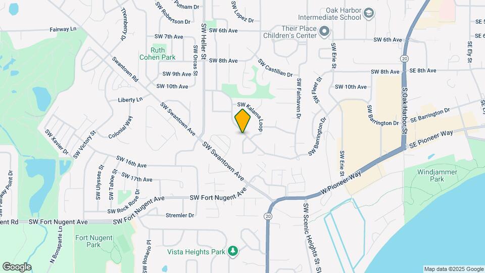 1121 SW Barrington Dr Map and Location Details