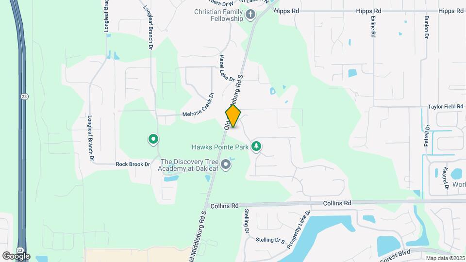 7352 Hawks Point Ct Map and Location Details