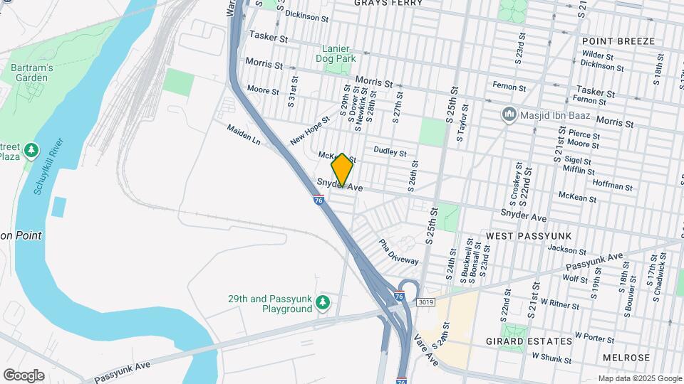 2829 Cantrell St Map and Location Details