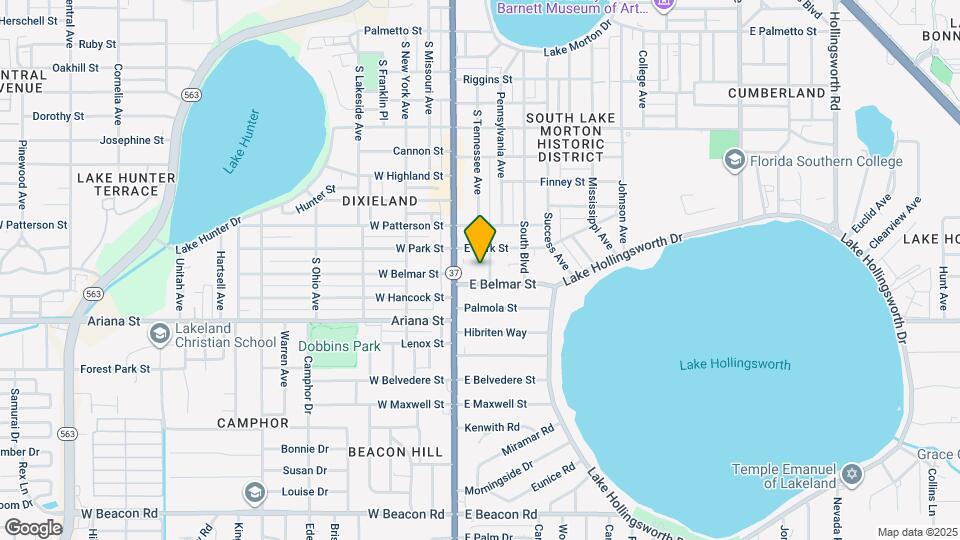 1123 S Tennessee Ave Map and Location Details