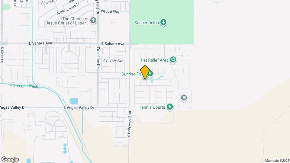 2741 Sunrise Bluff Dr Map and Location Details