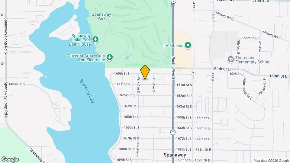 421 161st St S Mapa y Detalles de la Ubicación